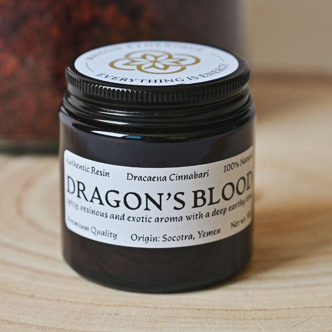 A jar of Dragon's Blood by Maison Etherique