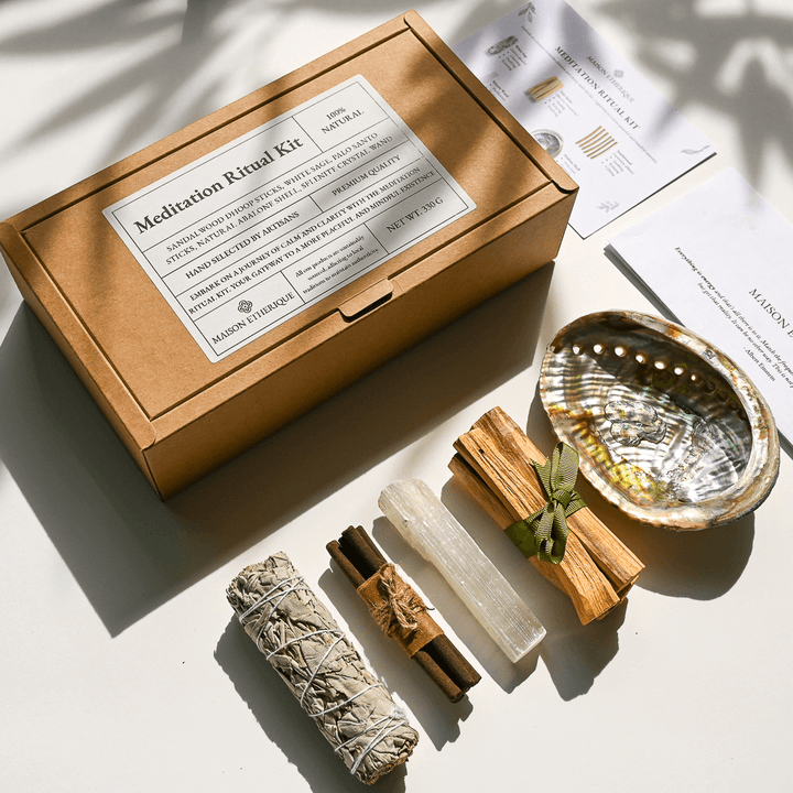 Earth Ritual Kit Meditation Ritual Kit Product Guide – Maison Éthérique