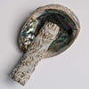 Load image into Gallery viewer, White Sage Smudge tick on Abalone Shell