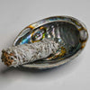 White smudge stick in Abalone Shell 