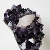Amethyst Druze With Calcite - Grade AAA (11 kg)