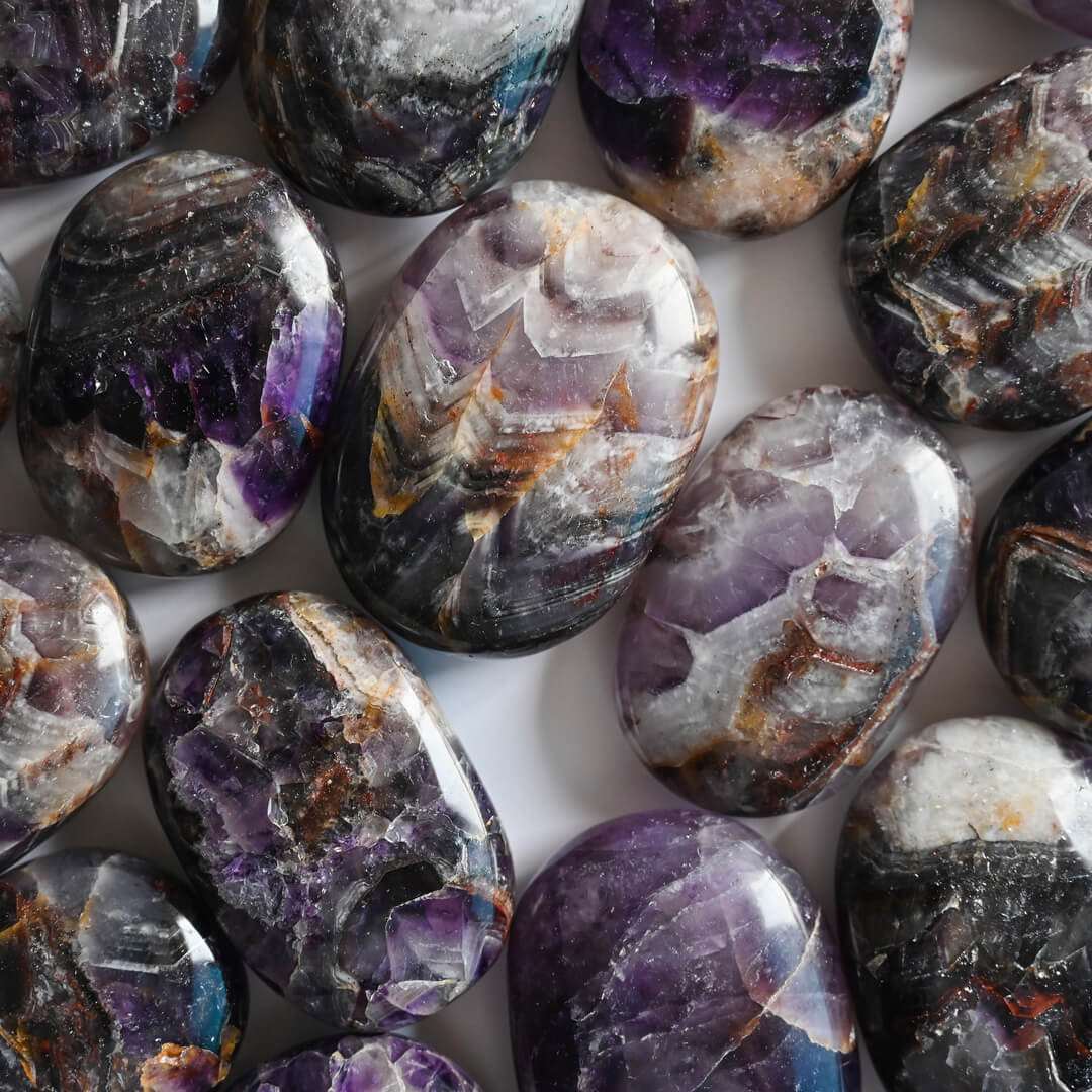 Amethyst Palm Stones 