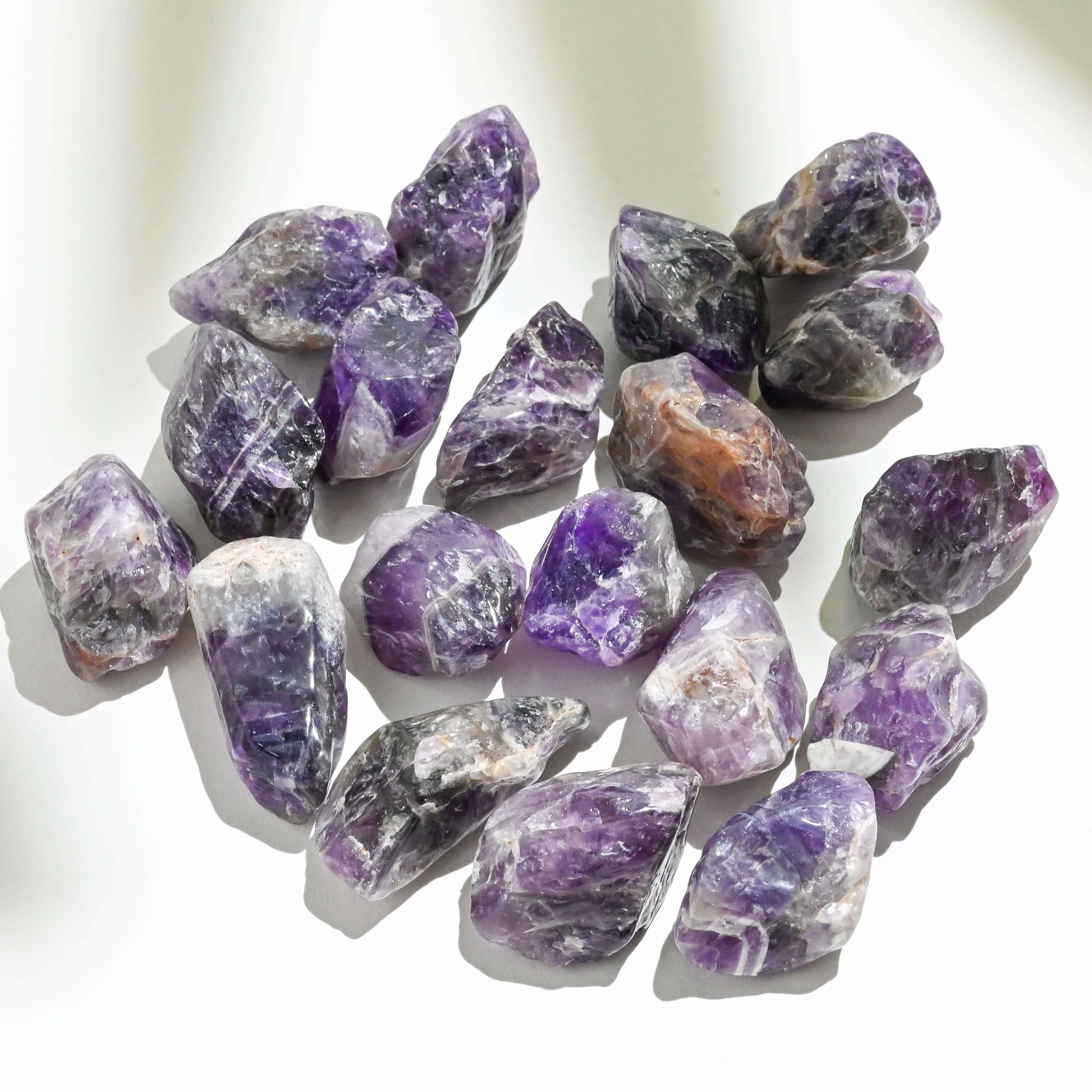 Amethyst Tumbled: Raw Energy Stone