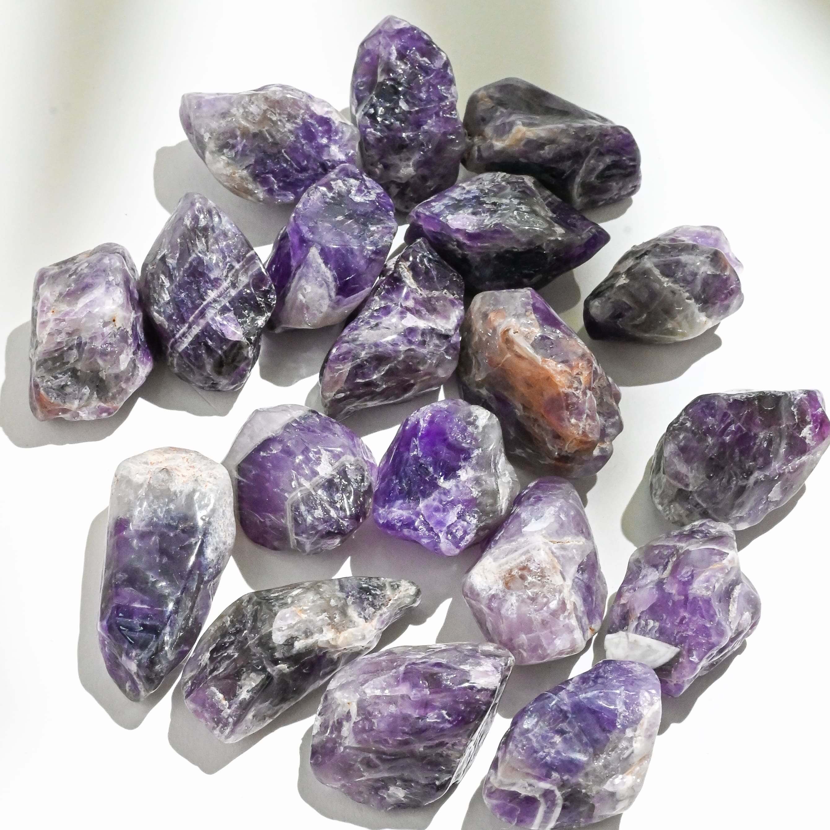 Amethyst Tumbled: Raw Energy Stone