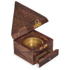 Arabic Incense Burner - Wooden Pyramid