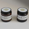 Two jars of Black Copal and Frankincense by Maison Etherique