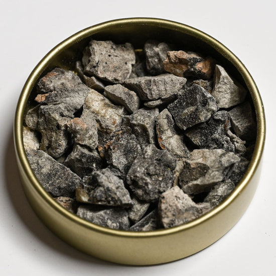 Closed up shot of Black Copal