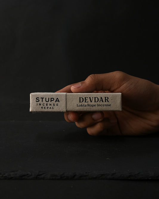 Devdar Lokta Rope Incense Tube