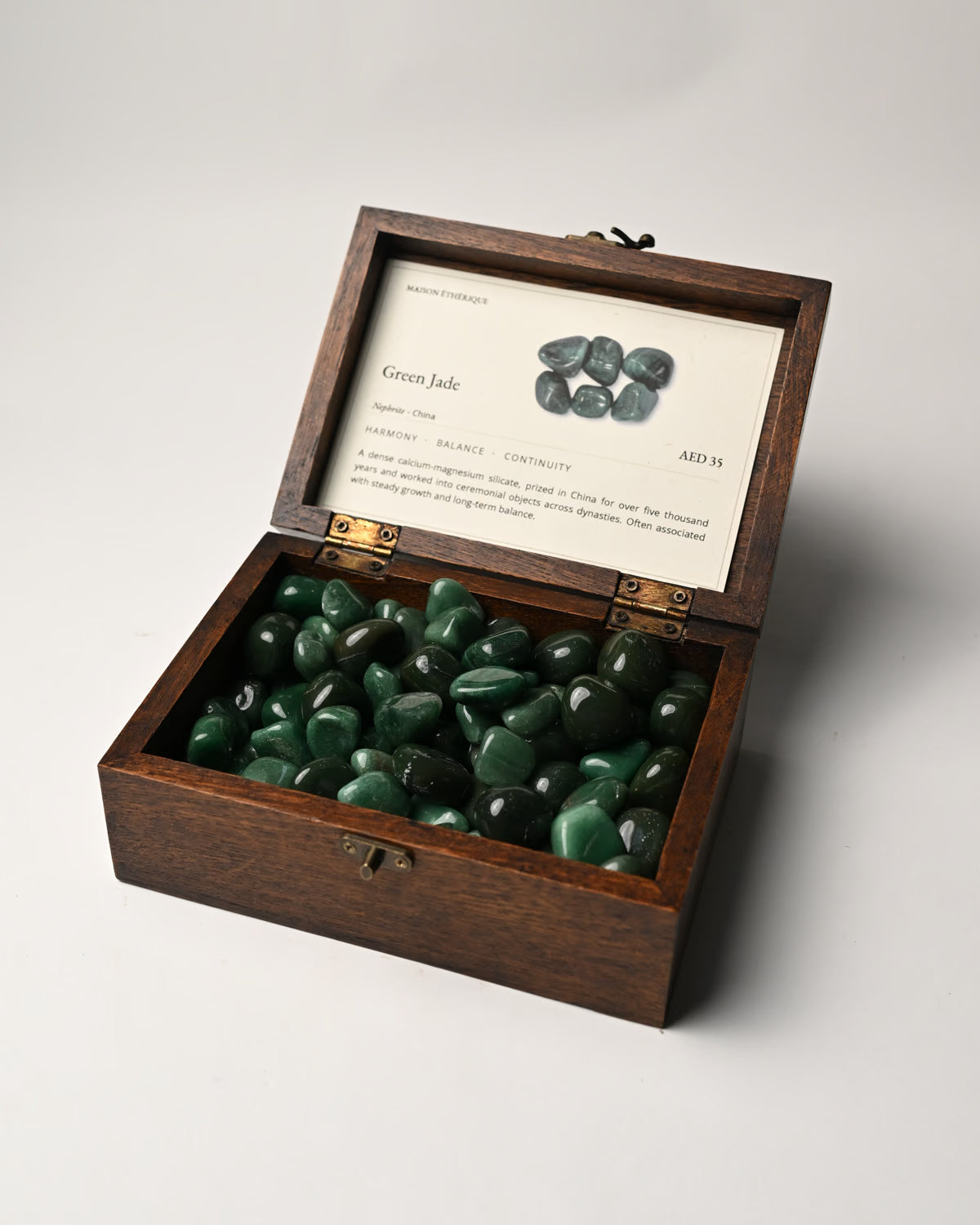 Green Jade Tumbled Stone 4