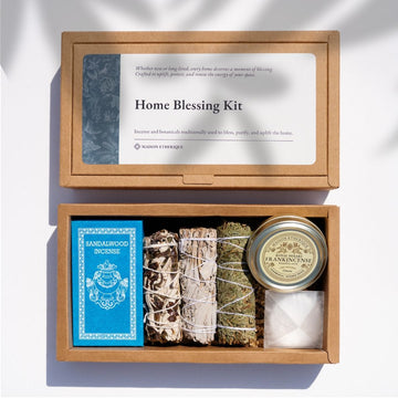 open and closed box of love and harmony kit