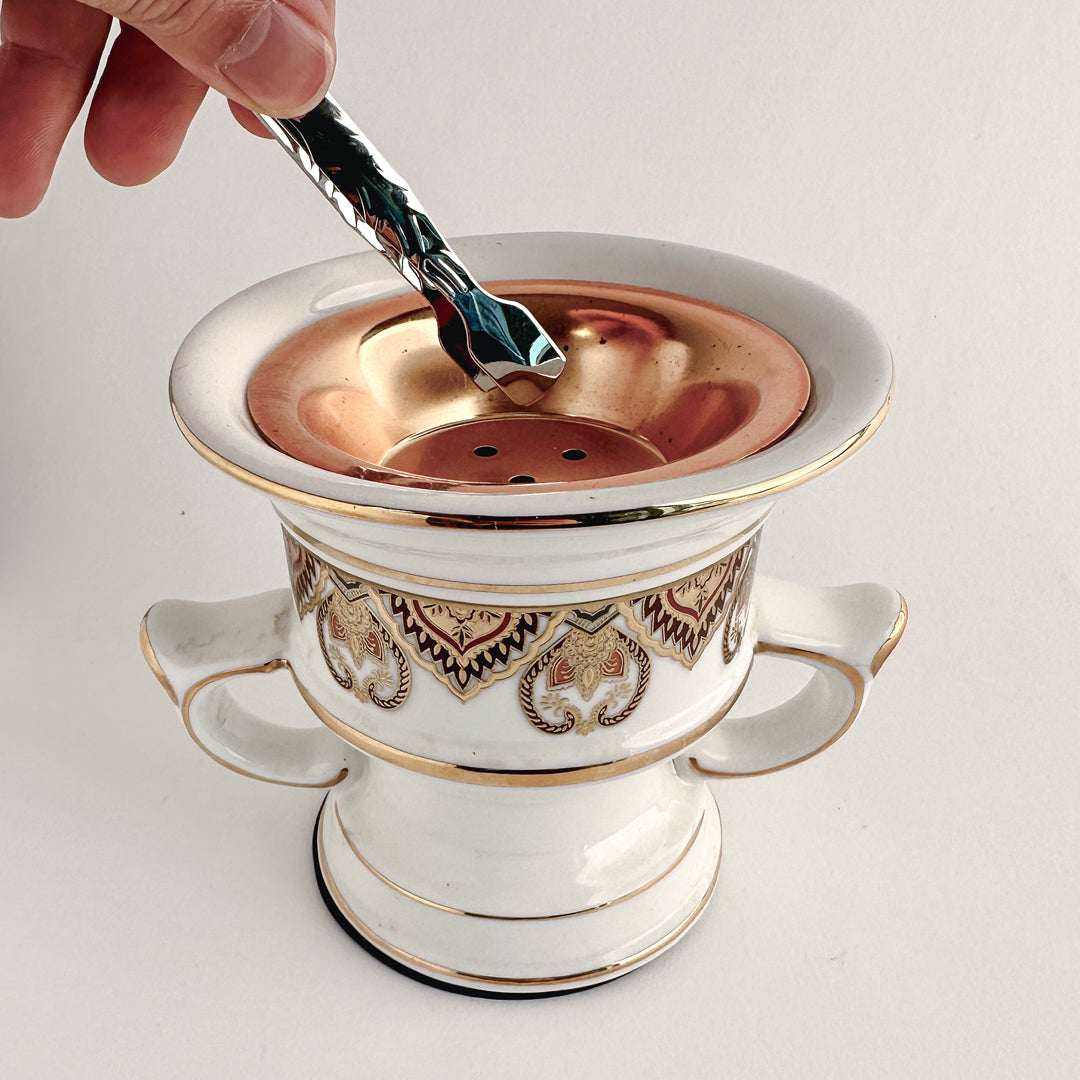Incense Burner -  Classic White