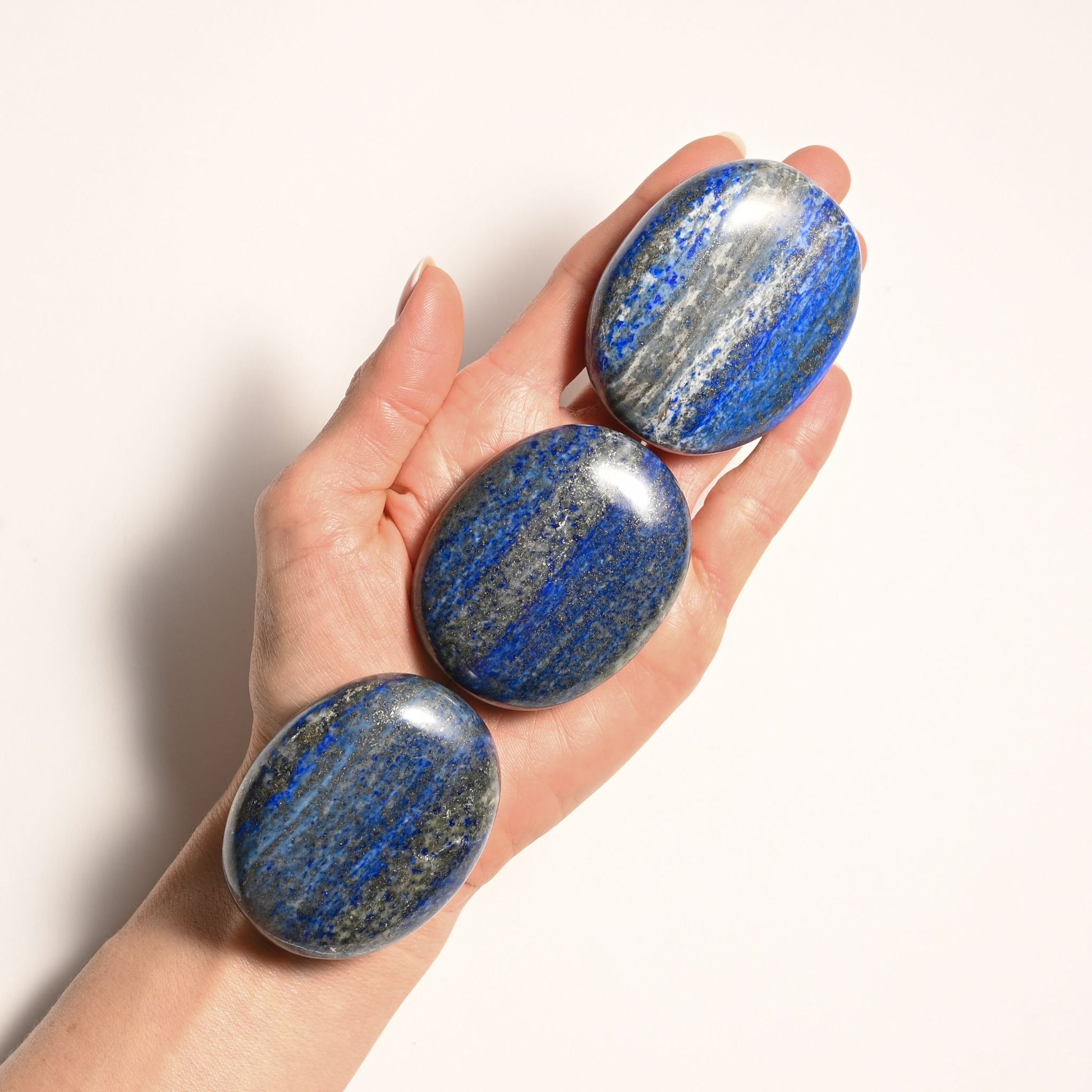 Lapis Lazuli Palm Stone