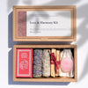 open and closed box of love and harmony kit