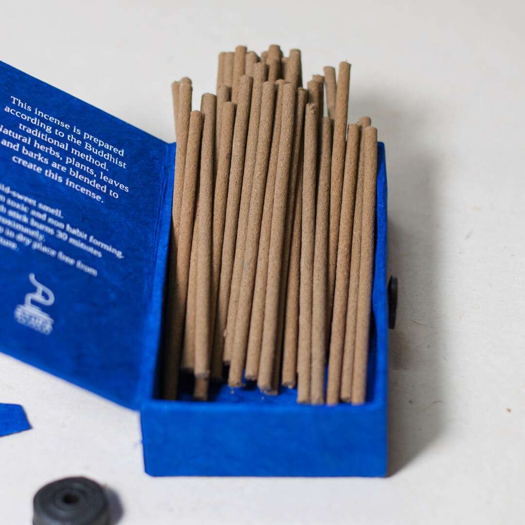 Nag Champa Incense sticks inside a Box