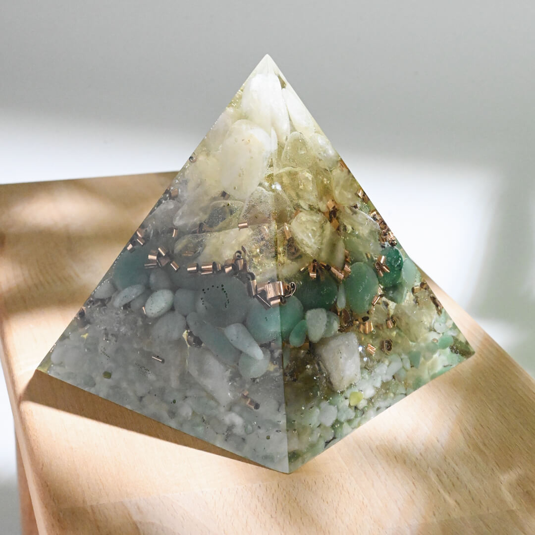 Orgonite Pyramid - Abundance and Creativity