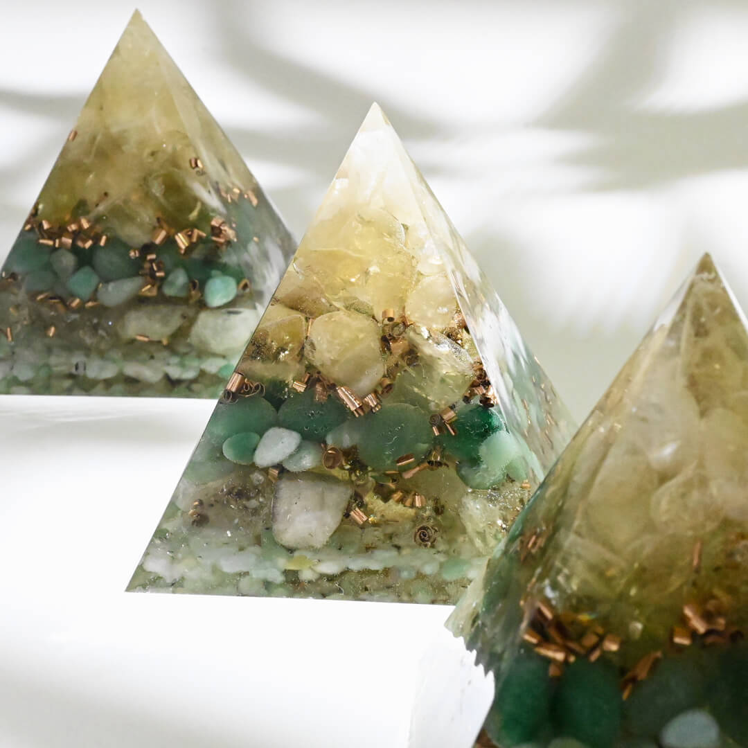 Orgonite Pyramid - Abundance and Creativity