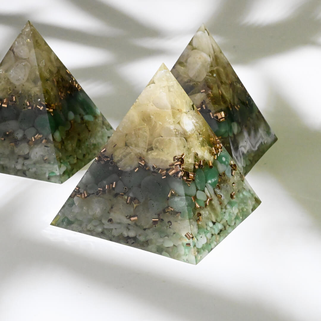 Orgonite Pyramid - Abundance and Creativity