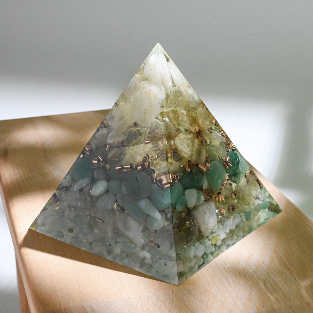 Orgonite Pyramid - Abundance and Creativity