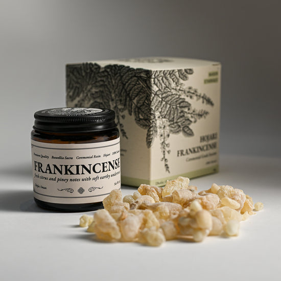 Packaging of frankincense resin jar 