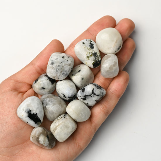 Rainbow Moonstone Tumbled Stone 1