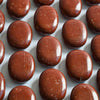 Red Jasper Palm Stones close view