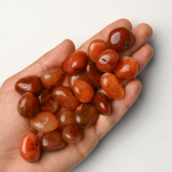 Red Carnelian Tumbled Stone