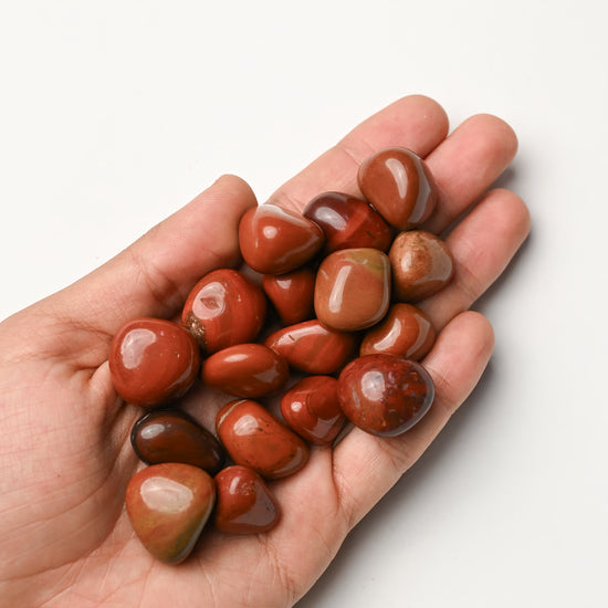 Red Jasper Tumbled Stone 1