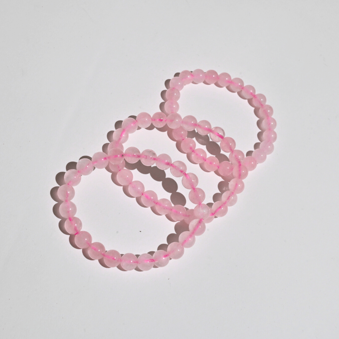 Rose Quartz Bracelets by Maison Etherique