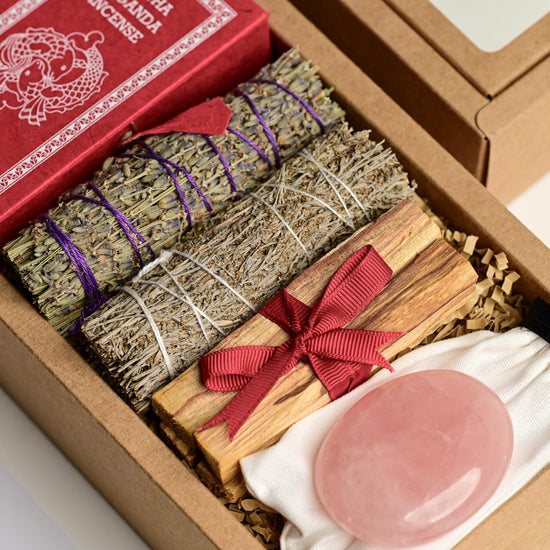 Sage Lavender Palo Santo Rose Quartz 