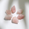 Rose Quartz Tumbled: Raw Love Stone