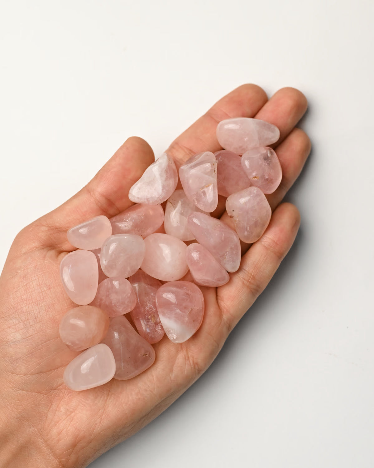 Rose Quartz Tumbled Stone 1