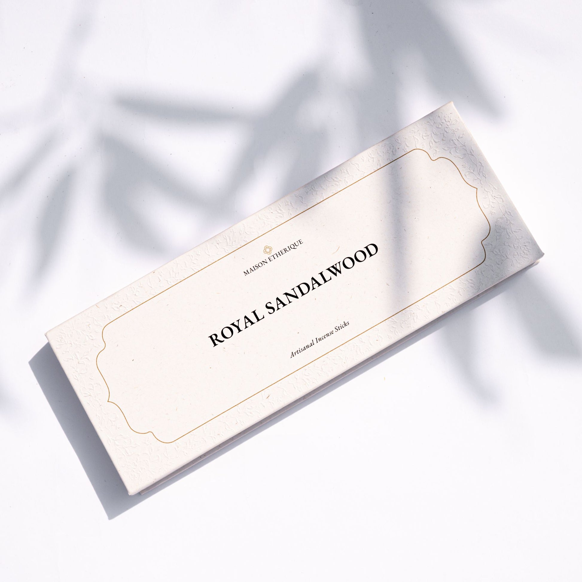 Royal sandalwood incense box