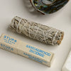 Sandalwood incense and white sage 