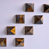 Tiger's Eye pyramid top view