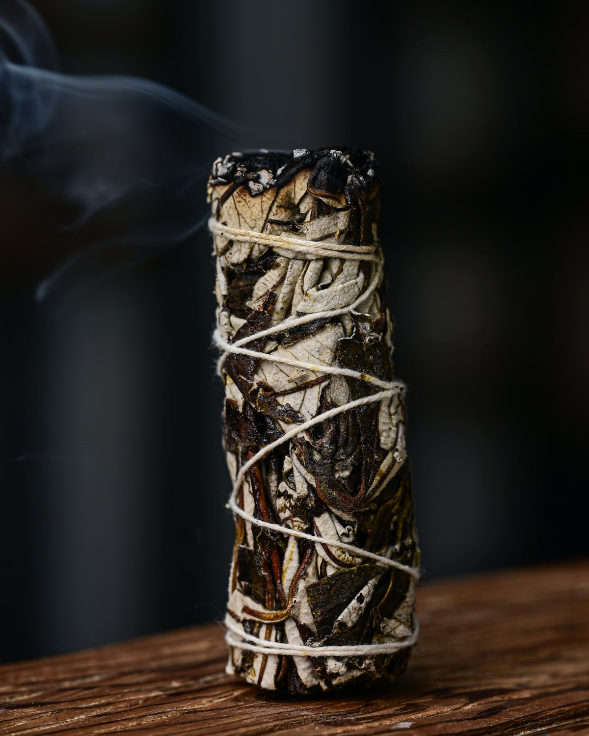 Yerba santa sage burning