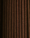 Close view of Dorjee incense sticks laid side by side, showing their dark brown texture.