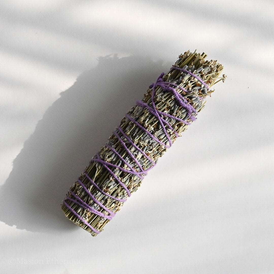 Lavender Smudge Stick 6 inches by Maison Etherique