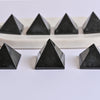 Black Tourmaline Pyramid placed together