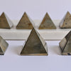 Pyrite Pyramids placed together