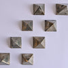 Pyrite Pyramids top view