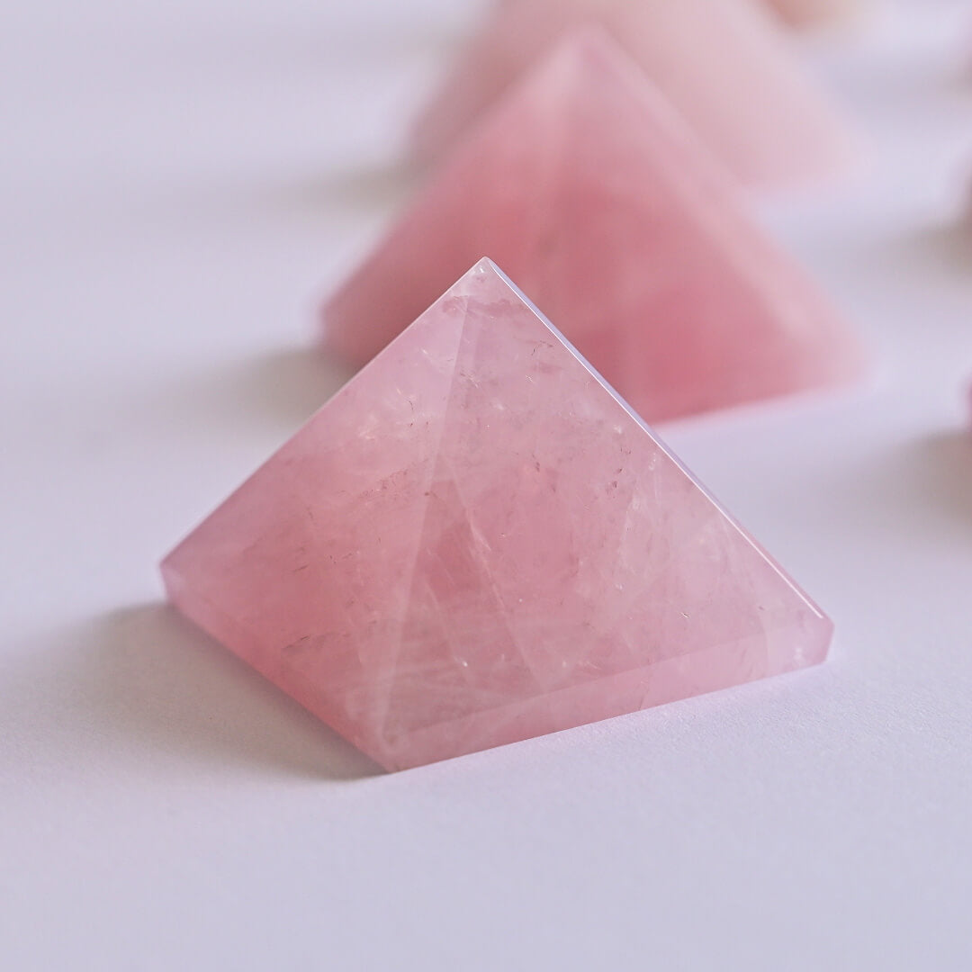 Rose Quartz Pyramid by Maison by Etherique