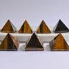 Load image into Gallery viewer, Tiger&#39;s Eye pyramid placed together