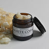 Load image into Gallery viewer, An open jar of White Copal