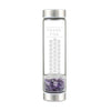 Load image into Gallery viewer, A Water Crystal Bottle of a tumbled Amethyst