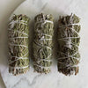 3 Smudge sticks of White Sage with Rosemary 4 Inch by Maison Etherique